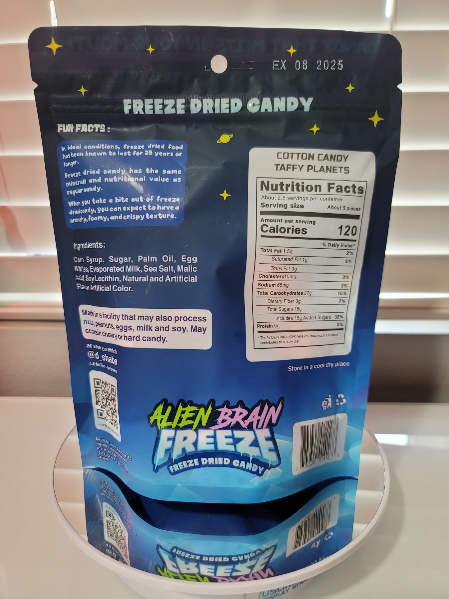 Alien Brain Freeze Dried Candy ( Six Flavors To Choose From)