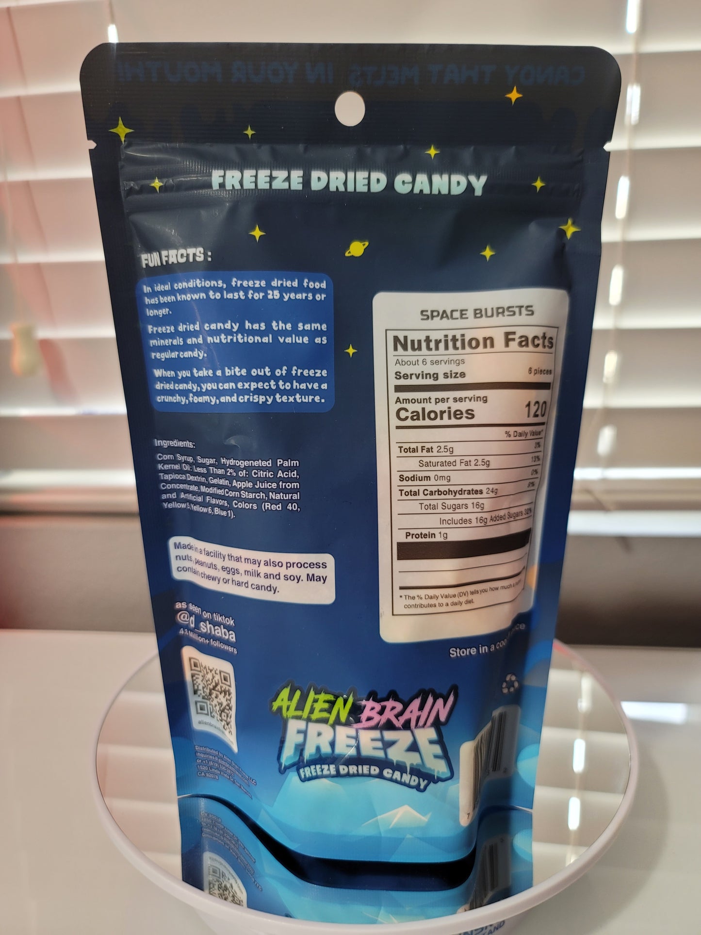 Alien Brain Freeze Dried Candy ( Six Flavors To Choose From)