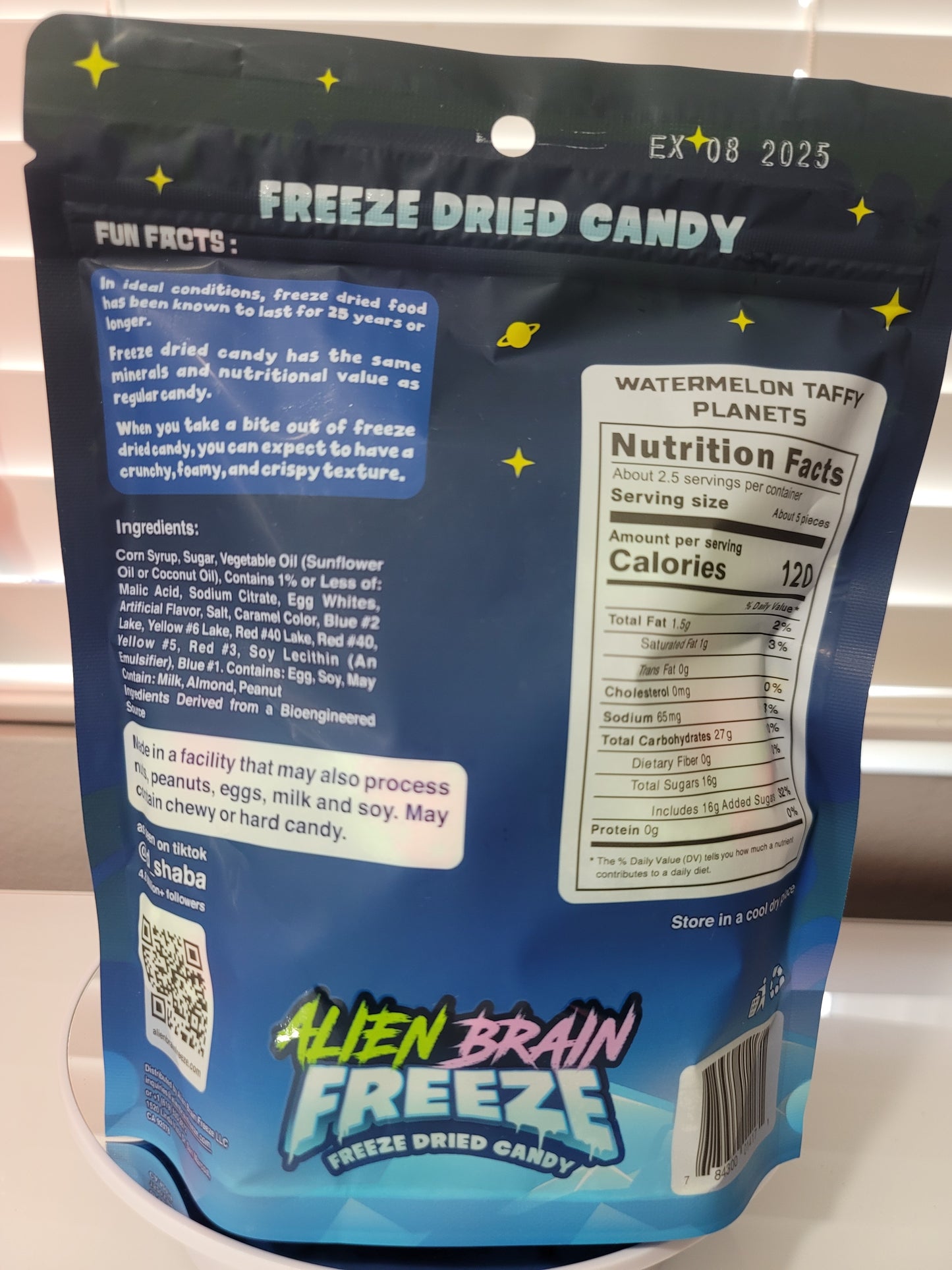 Alien Brain Freeze Dried Candy ( Six Flavors To Choose From)