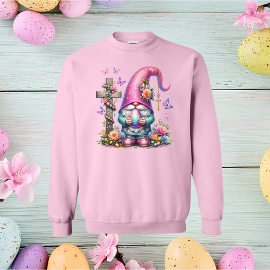 Easter Gnome Crewneck Sweatshirt