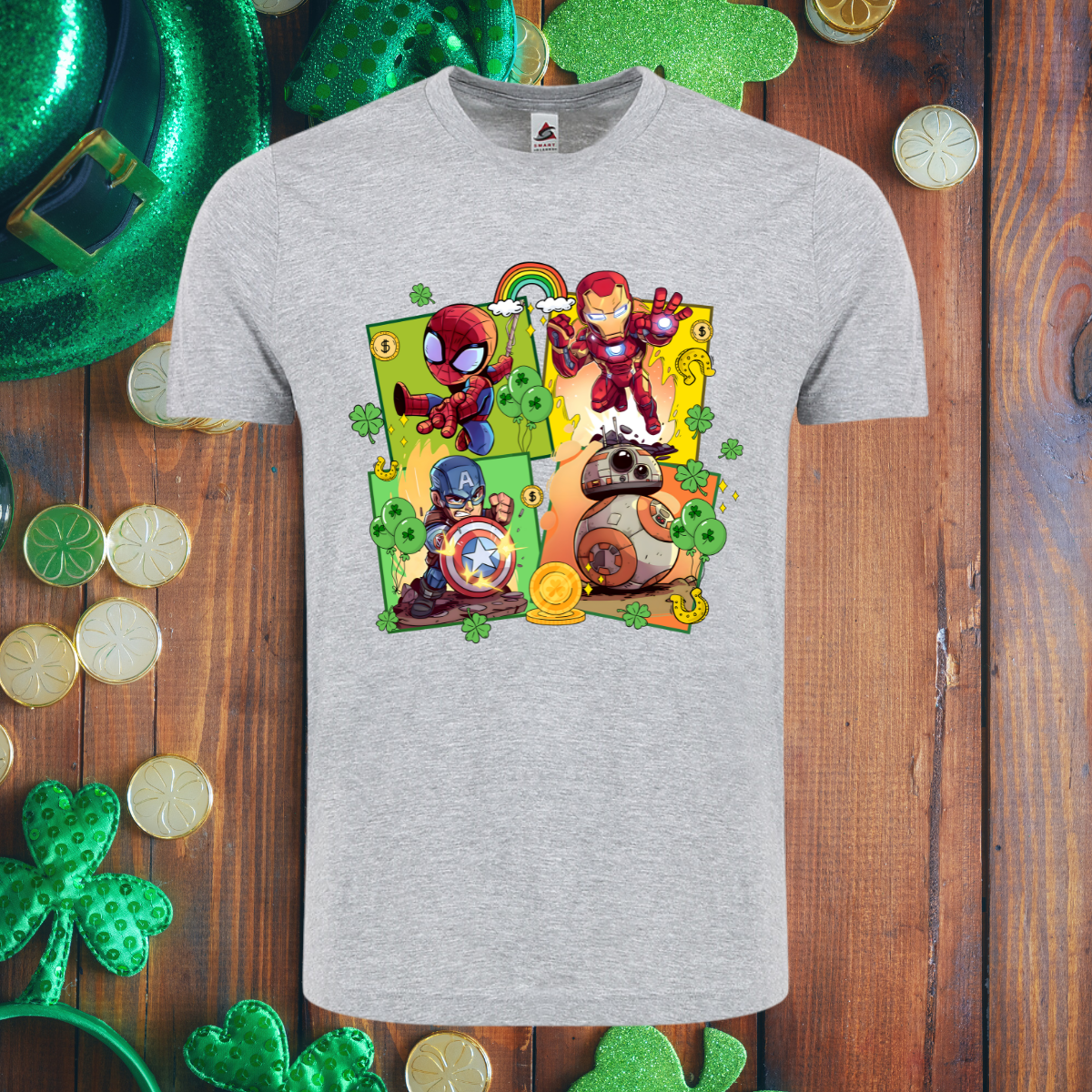 St. Patrick's Mini Super Heroes Shirt